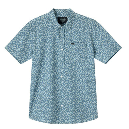 Oneill Trvlr Traverse UPF SS Button Down Shirt - Sage Mens Woven Shirt