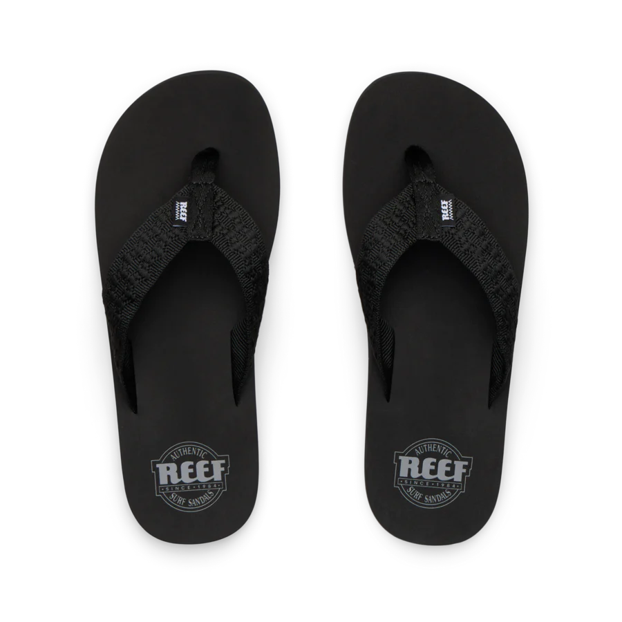 Reef Smoothy Black Original Sandal Mens Footwear