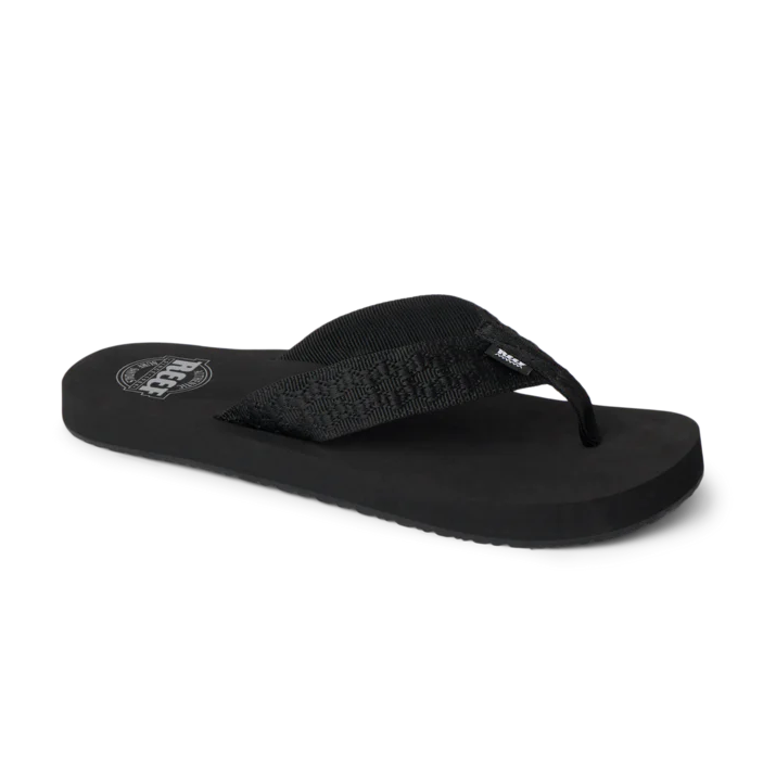 Reef Smoothy Black Original Sandal Mens Footwear