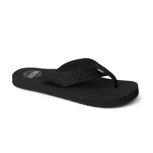 Reef Smoothy Black Original Sandal Mens Footwear