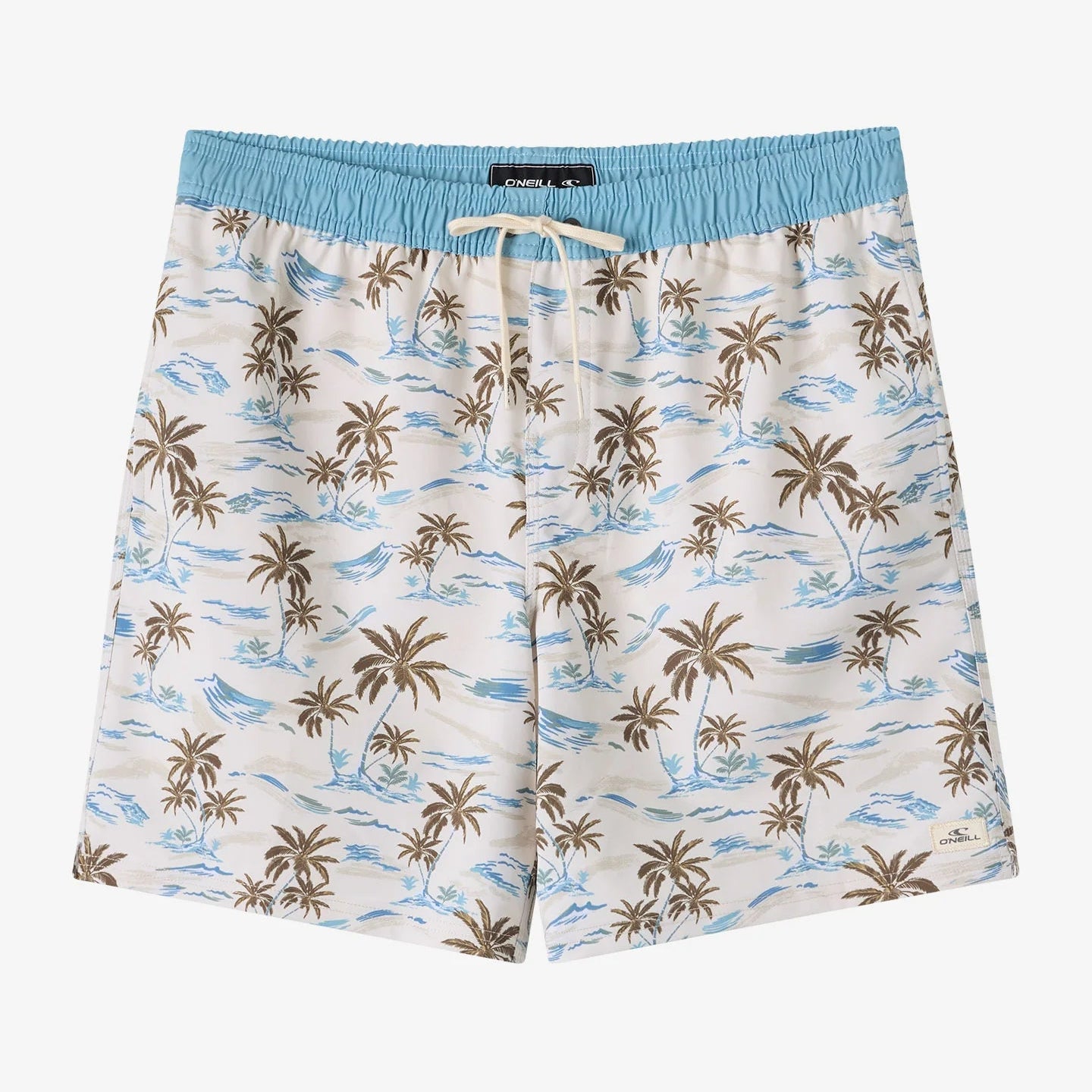 O'Neill Hermosa E Waist Lined Shorts 17" - Cream Mens Boardshorts