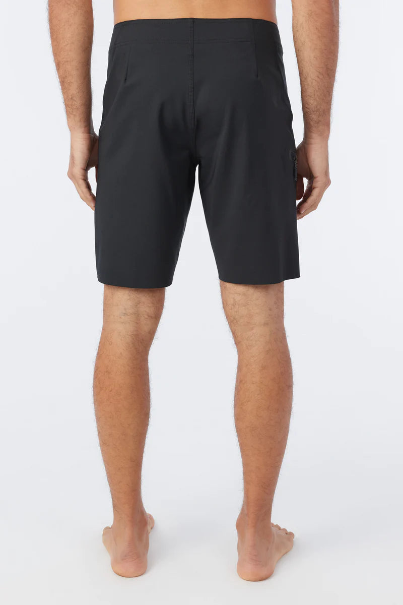 O'Neill Hyperfreak Hydro Tech Solid 19" Boardshorts - Black Mens Boardshorts