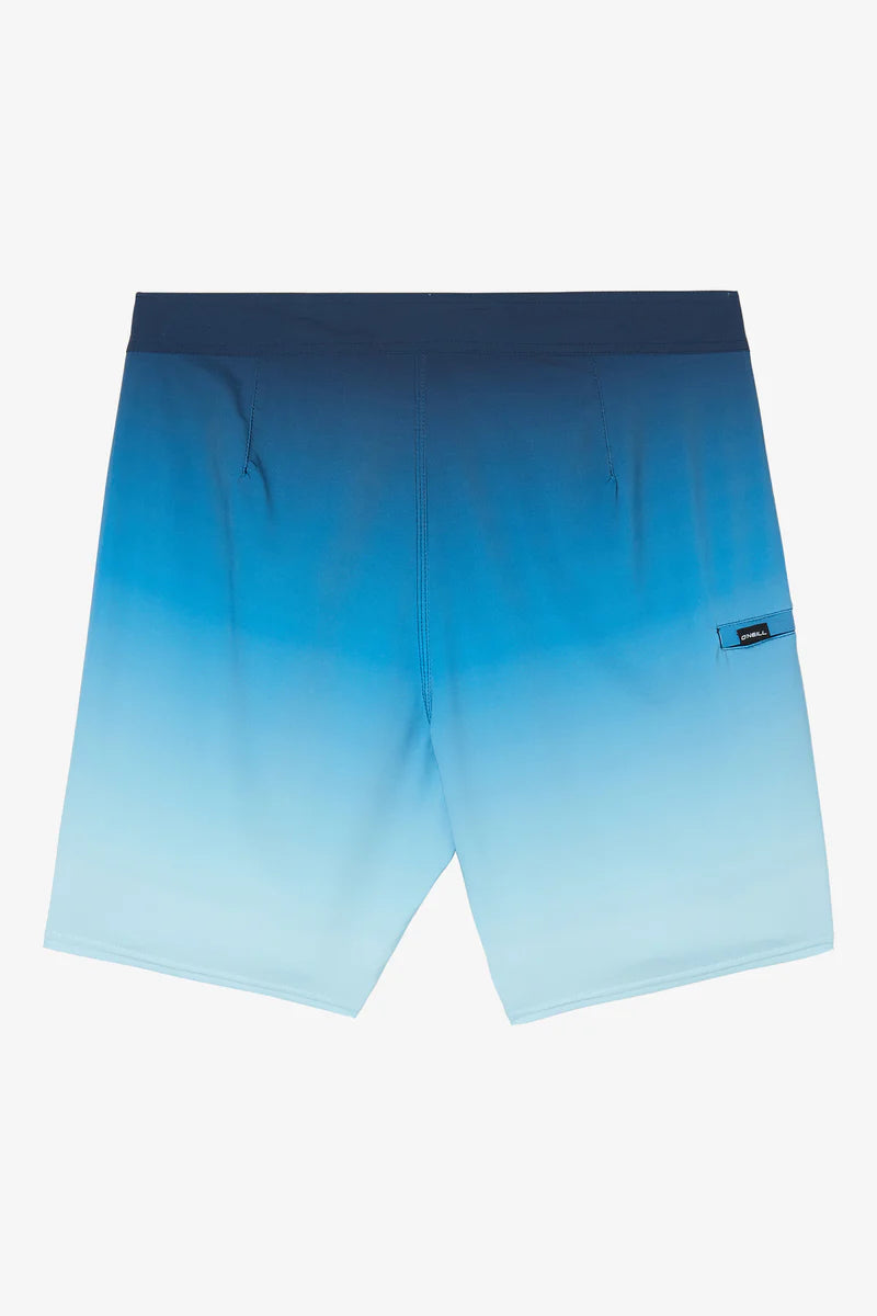 O'Neill Hyperfreak Heat Fade 19" Boardshorts - Blue Fade Mens Boardshorts