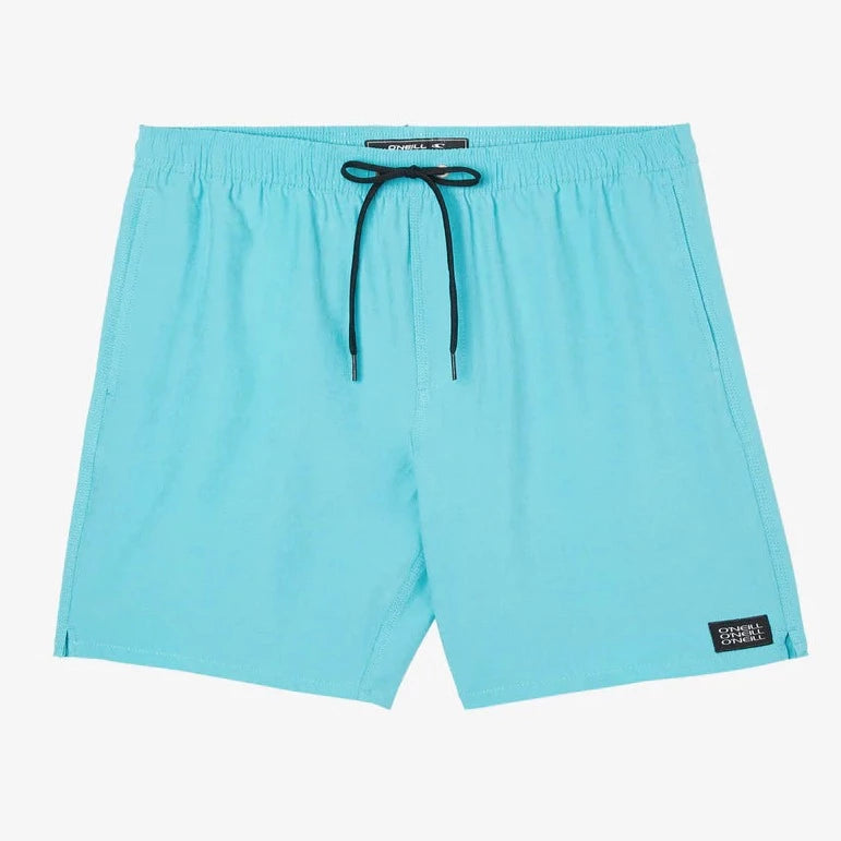 O'Neill Hermosa Solid Volley Shorts 17" - Bluebird TEL Mens Boardshorts