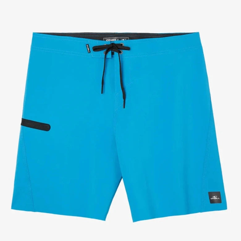 O'Neill Hyperfreak Tech Solid 19" Boardshorts - Blue Mens Boardshorts