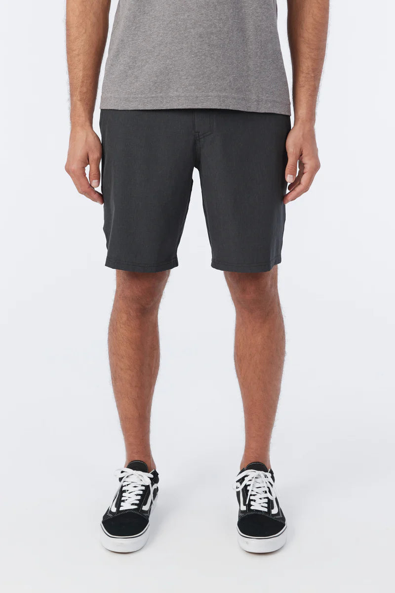 Oneill Reserve Heather 19'' Hybrid Walkshort - Black Mens Shorts