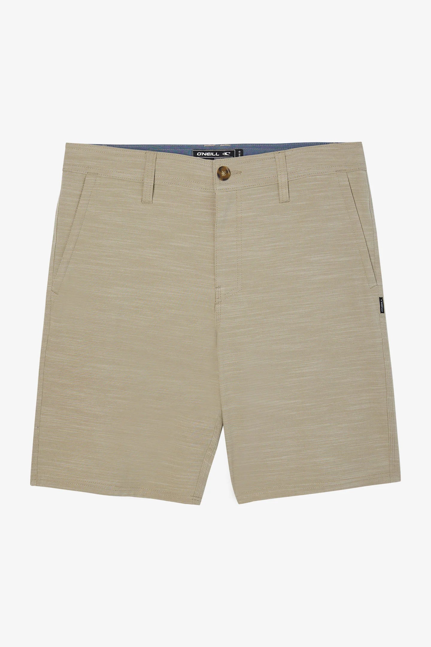 Oneill Reserve Slub 20" Men's Hybrid Shorts - Navy - khaki Mens Shorts