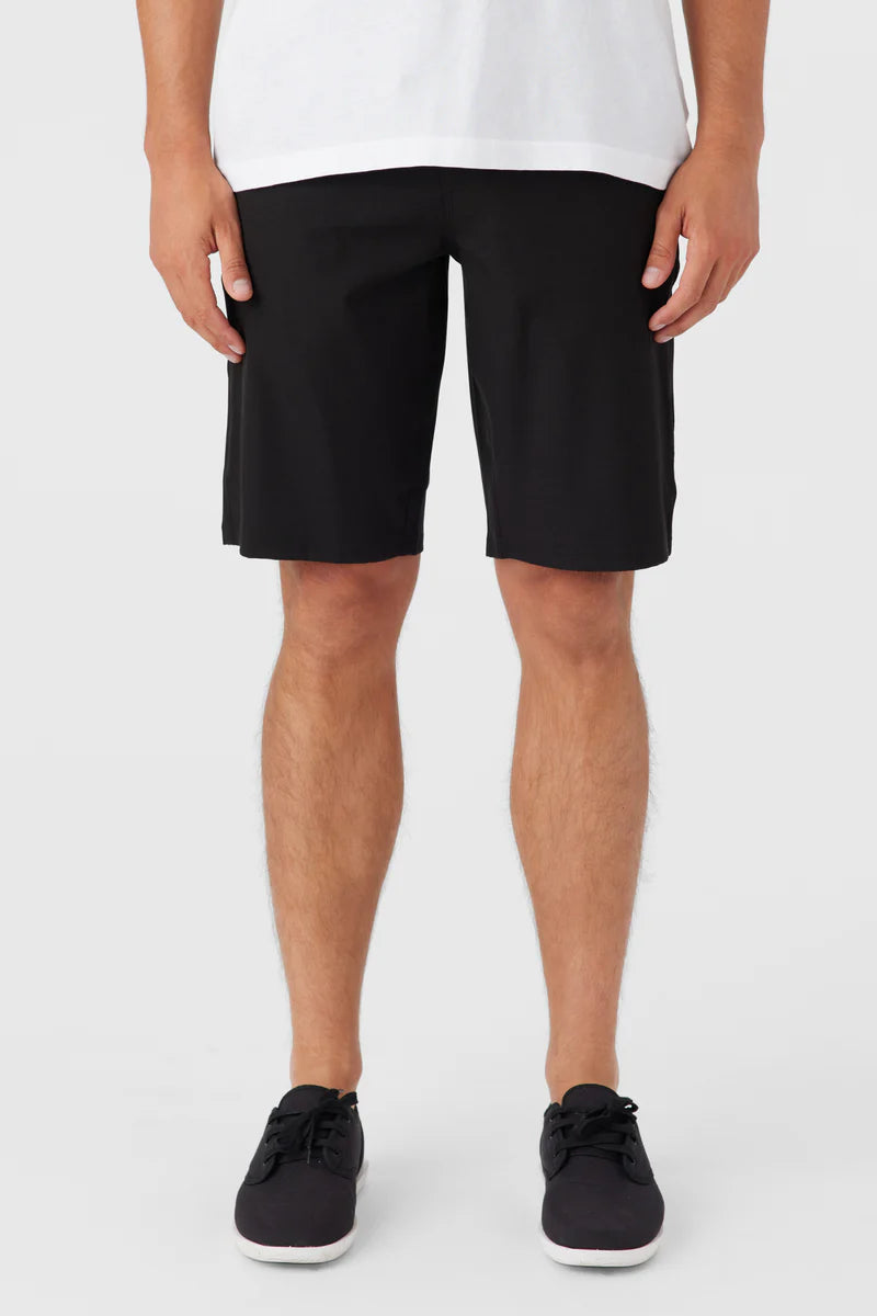 O'neill Reserve Light Check 19" Shorts - Black Mens Shorts