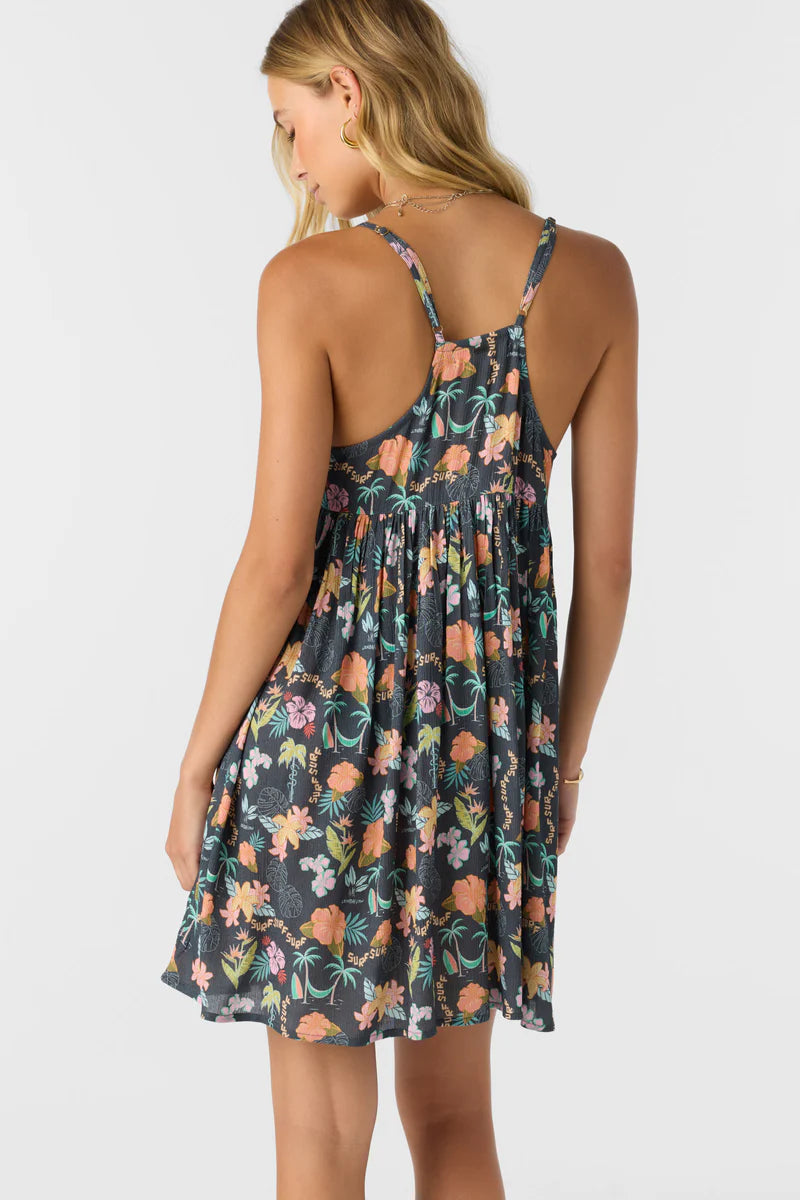 Oneill LOINDAFLOW MEL MINI PRINTED DRESS - Dress
