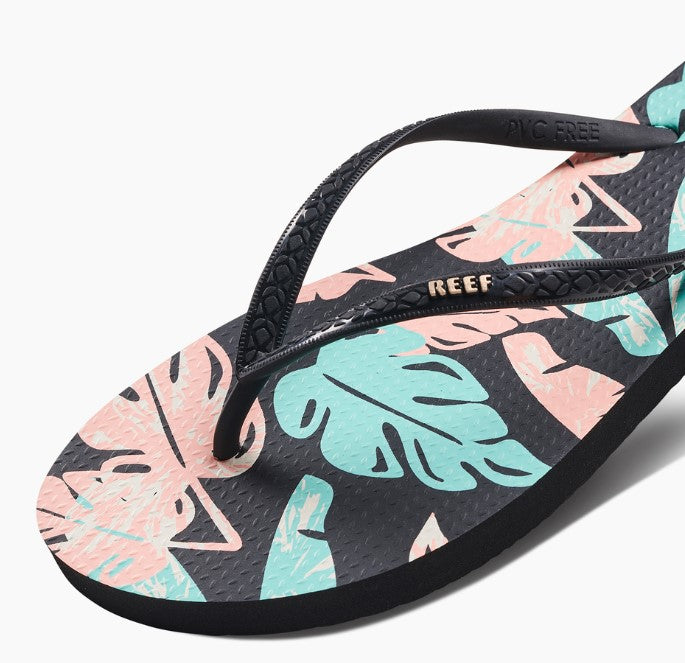 Reef Seaside Prints Women's Sandal - NEON MONSTERA Womens Footwear