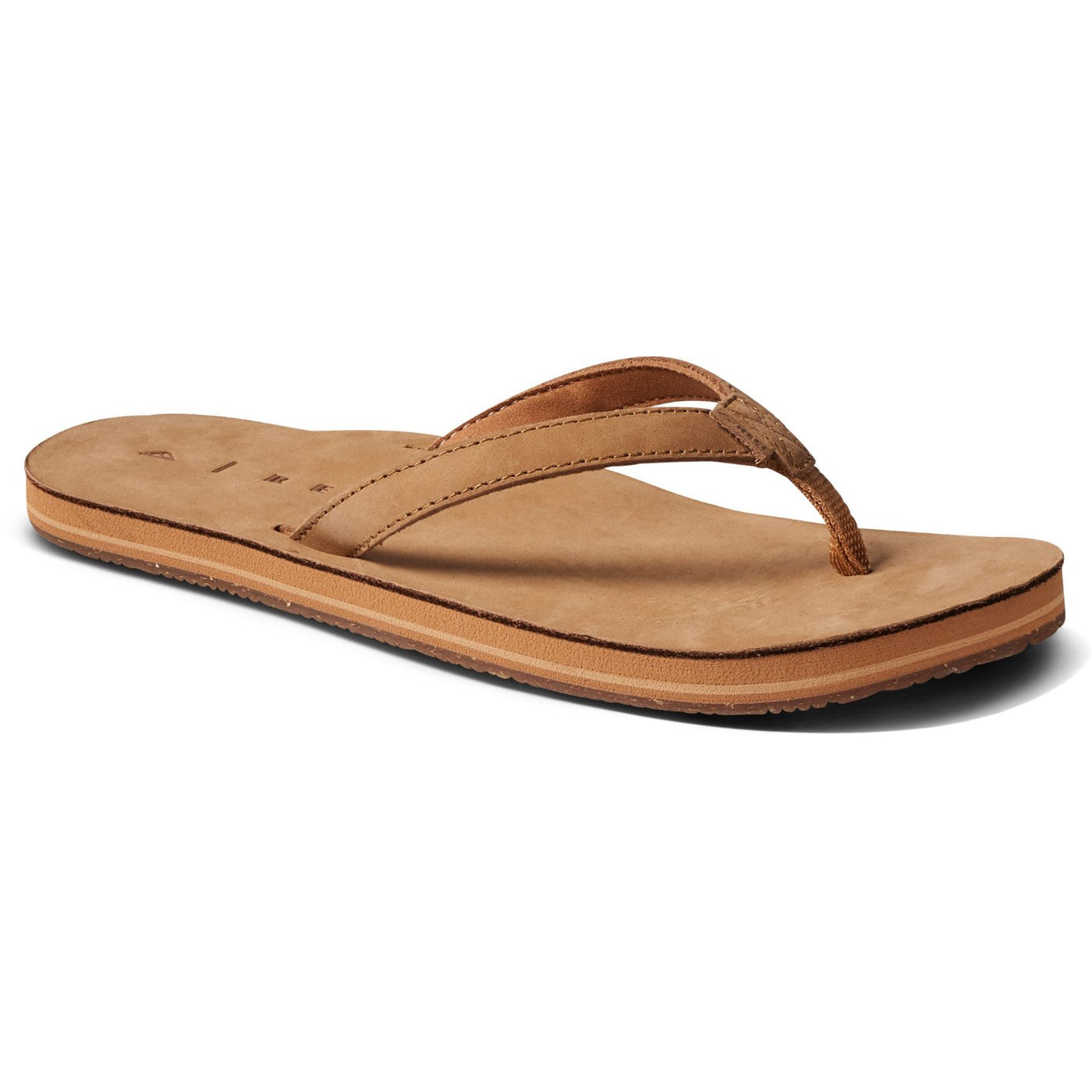 Reef Solana Leather Women's Sandals - Tan Womens Footwear