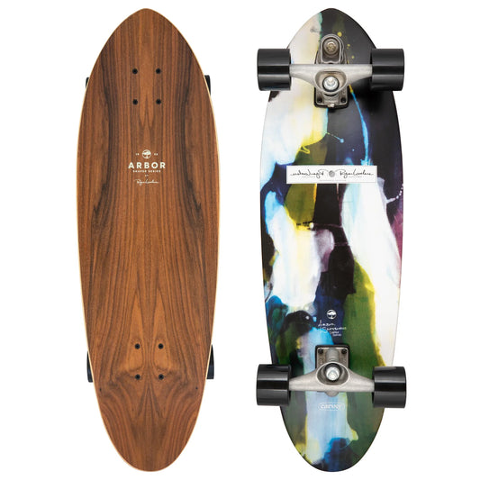Arbor SurfSkate Ryan Lovelace Shaper Complete Skateboard - Mix Longboard Skateboard