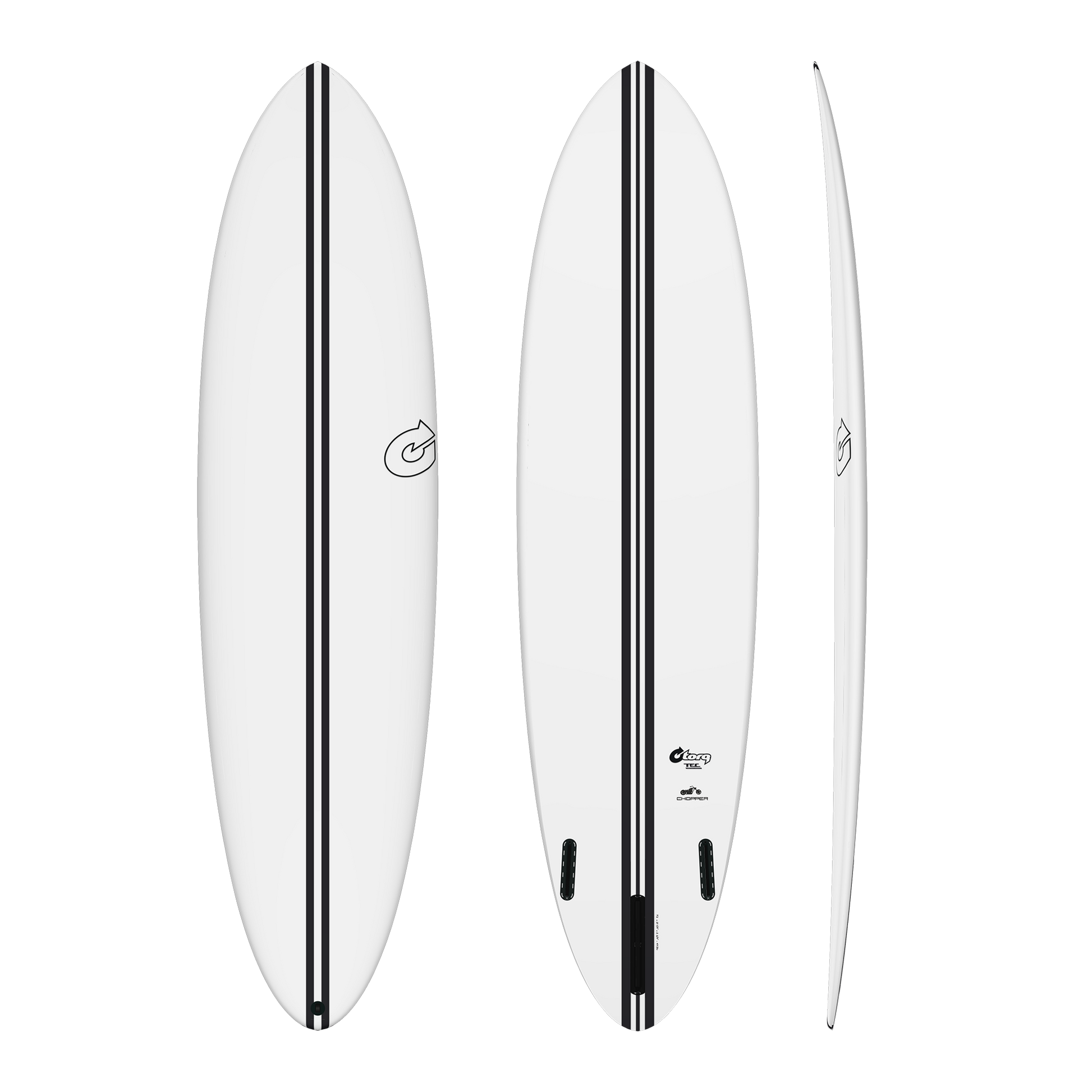 Torq TEC Chopper Epoxy Surfboard 6’10 x 20 3/4” x 2 5/8”- 42.6 ltr Surfboard