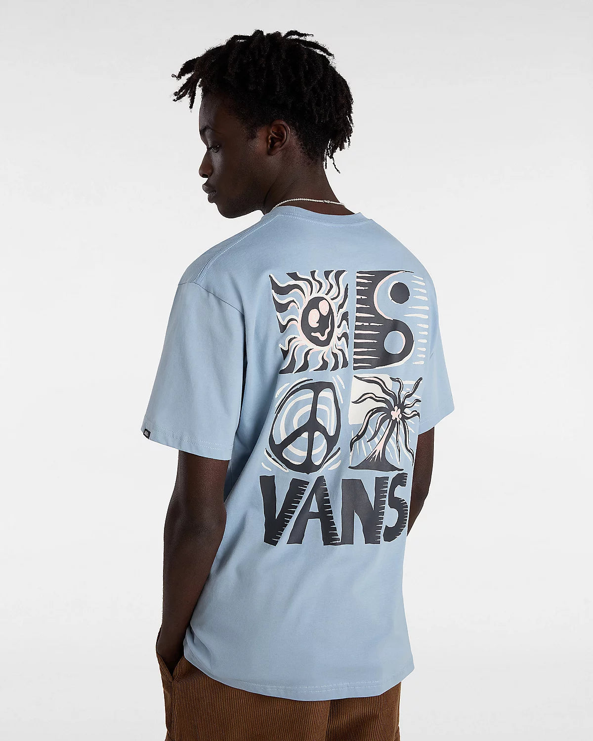 VANS Sunbaked Men's Tee-Shirt - Dusty Blue Mens T Shirt