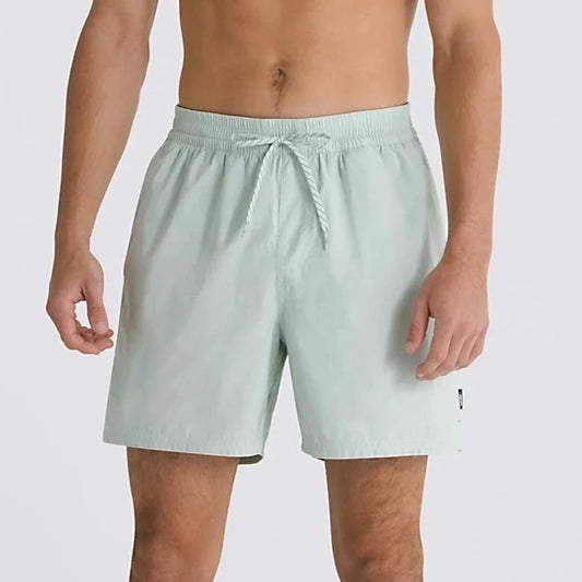 Vans Primary Solid Elastic Shorts 17" - Pale Aqua Mens Shorts