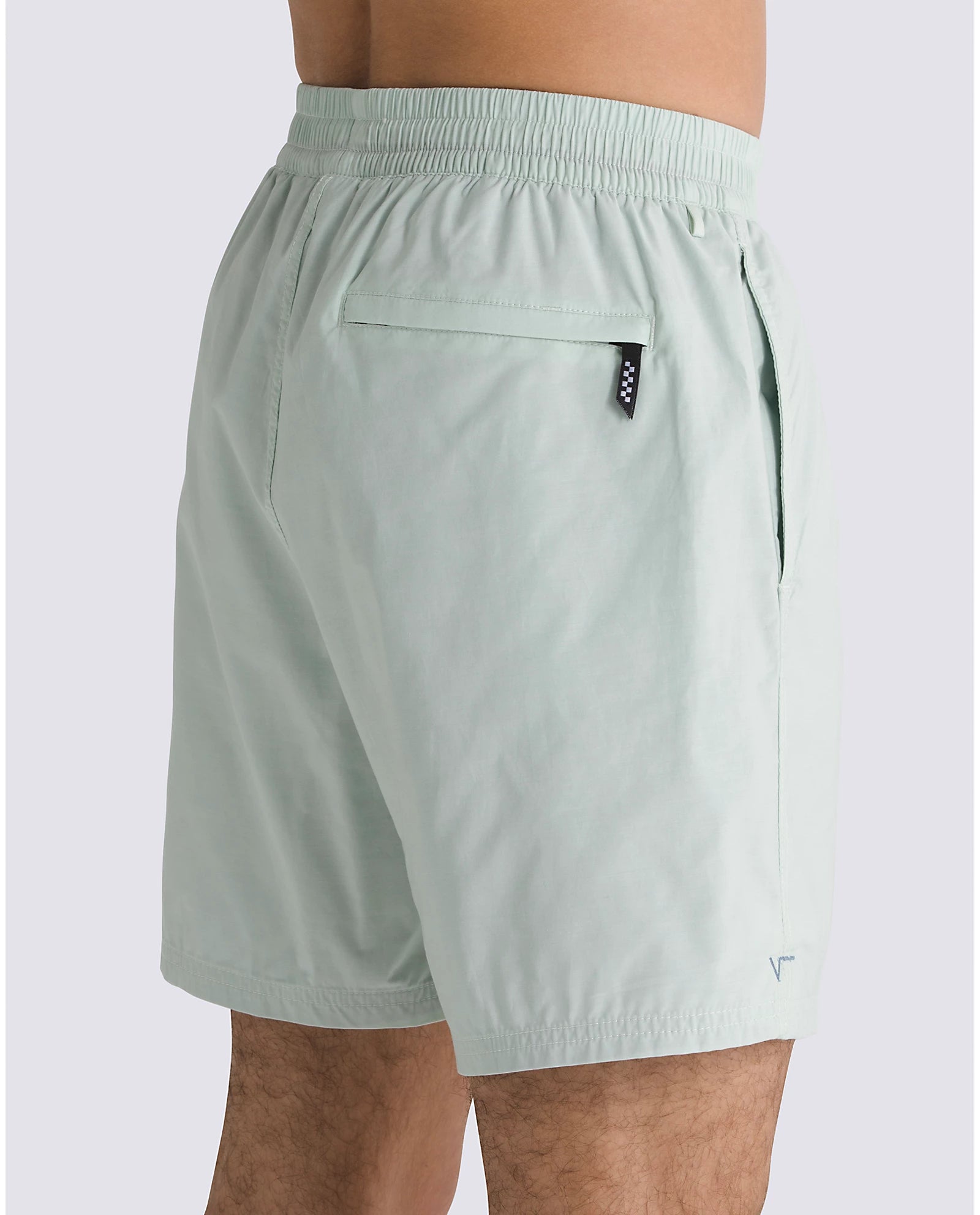 Vans Primary Solid Elastic Shorts 17" - Pale Aqua Mens Shorts