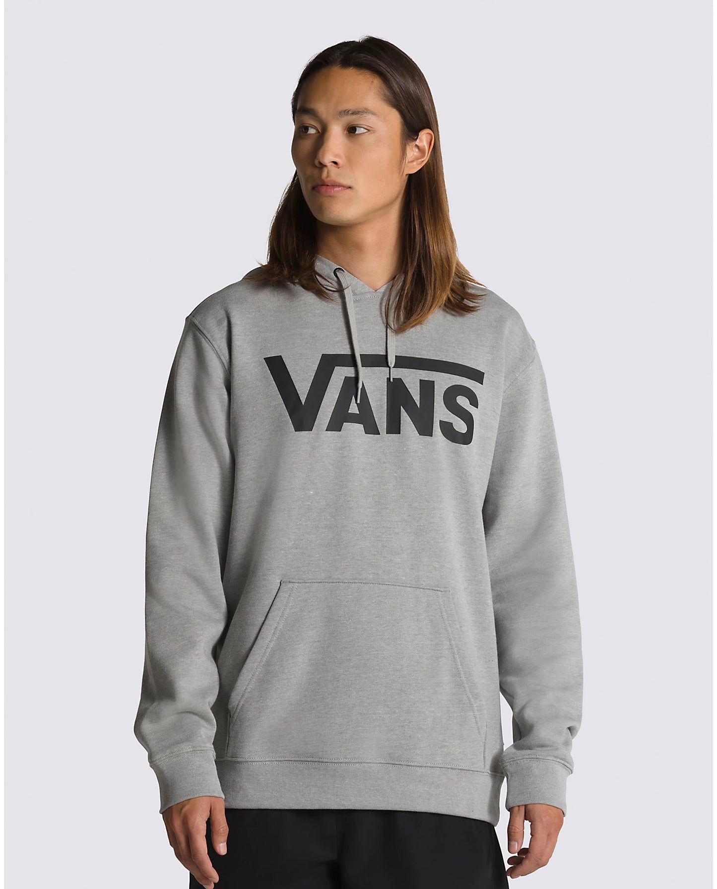 Vans Classic Pull Over Hoodie Sweat Shirt - Heather Grey Mens Shirt