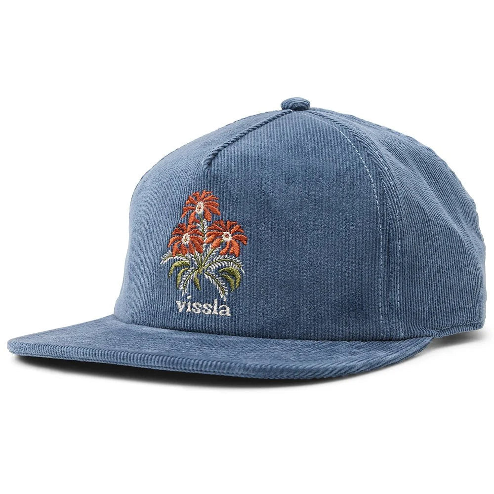Vissla Shread Head Corduroy Hat - blue Mens Hat