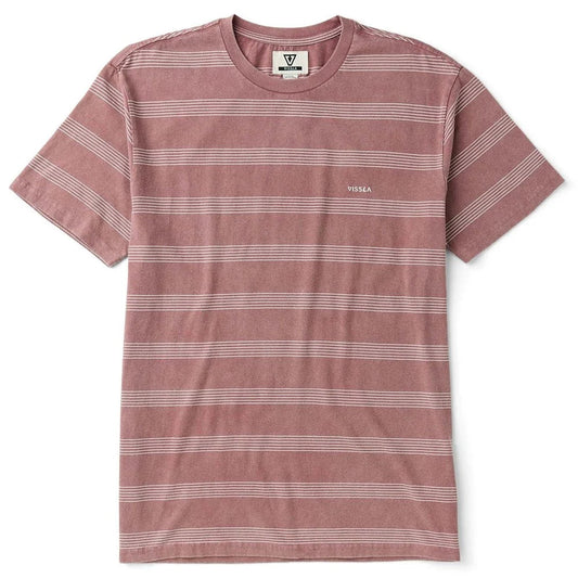 Vissla Gradual Fade SS Premium Knit Tee - Fig Mens T Shirt