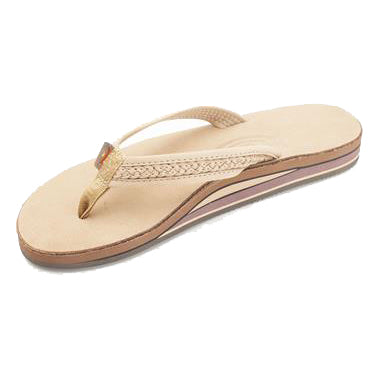 Rainbow Sandals Willow Women's Premier Sierra Brown Leather Womens Footwear