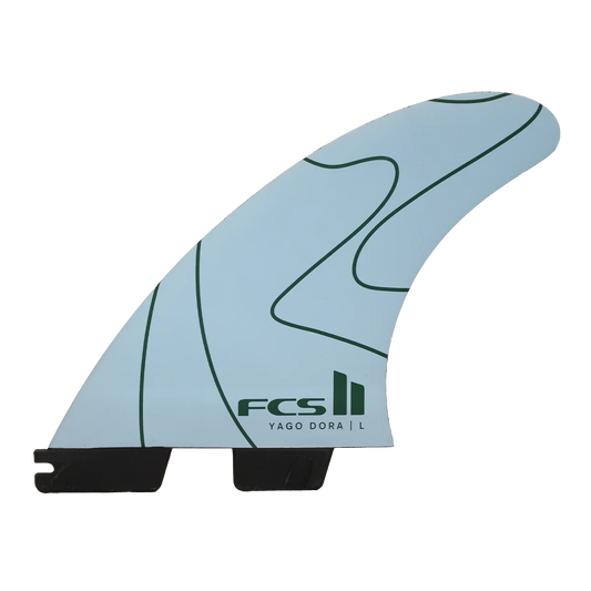 FCS II Yago Dora Signature PC Tri Fin Set Surfboard Fins Fins