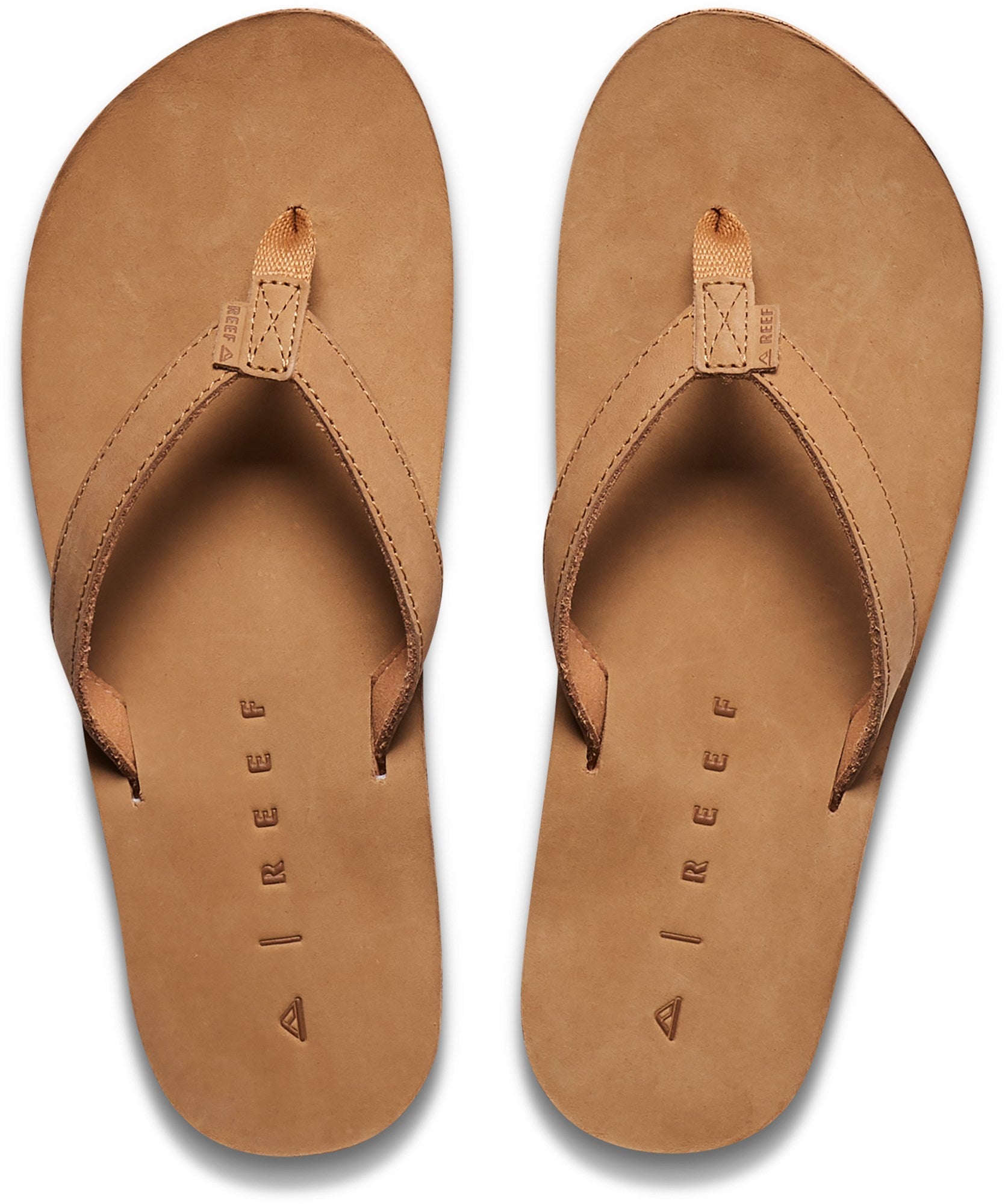 Reef Solana Leather Women's Sandals - Tan Womens Footwear