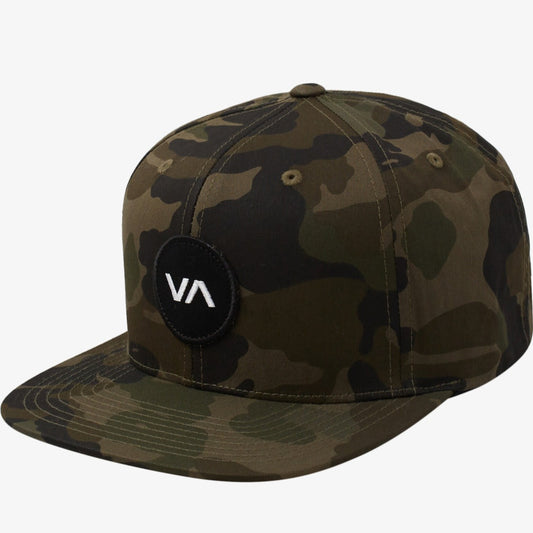 RVCA VA Patch Snapback Hat - Camo Mens Hat