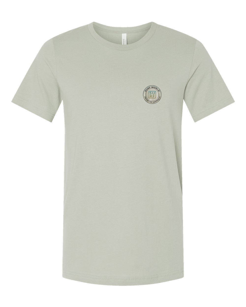 Surf World Circle Fade T-Shirt - Thyme Mens T Shirt