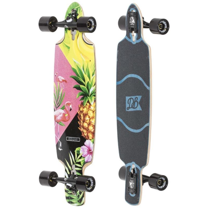 DB Dagger V2 Drop Thru Complete Longboard Skateboard 36" Complete Skateboard