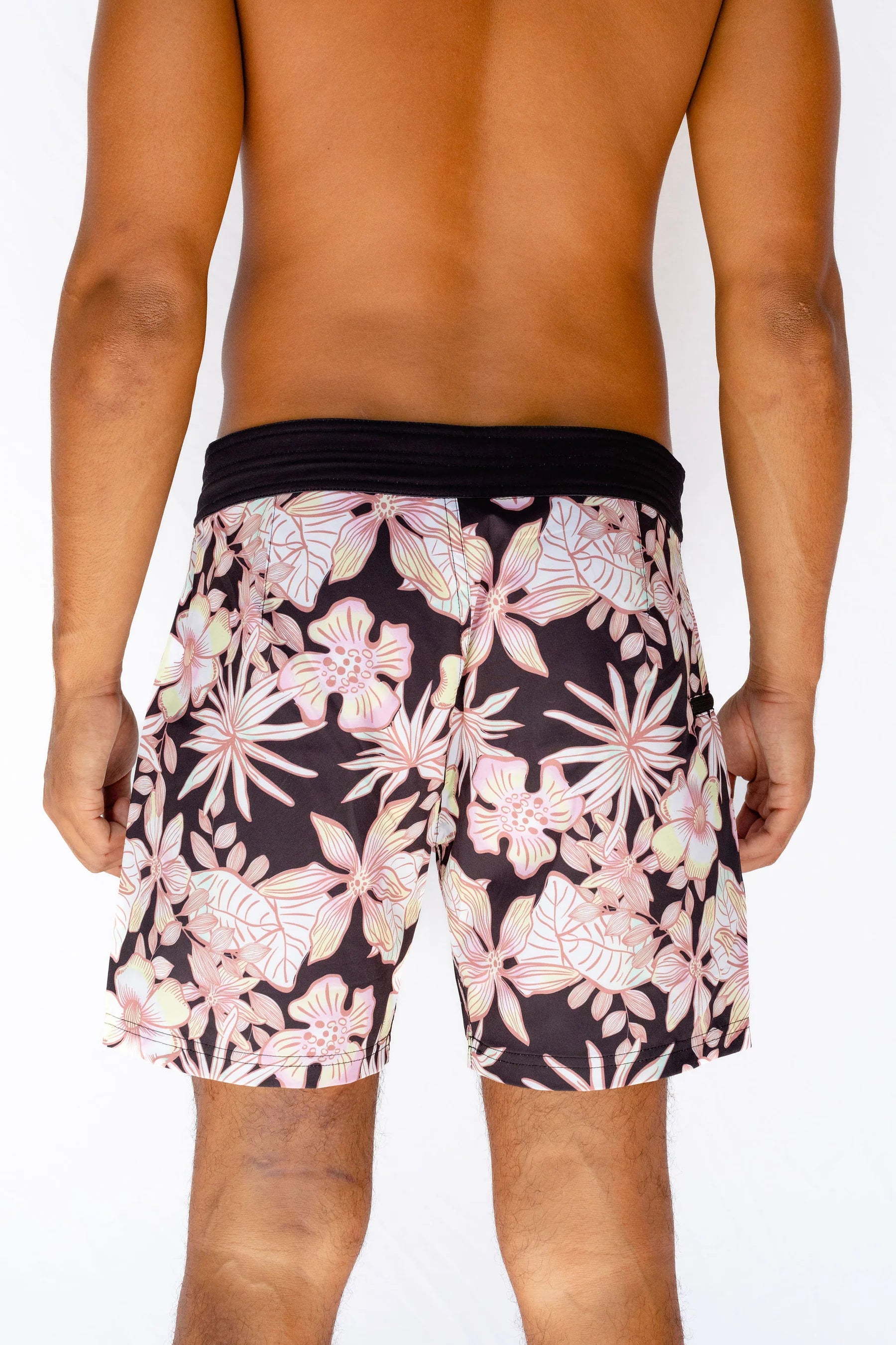 Hang Loose Dark Hour mens Boardshorts - Black Mens Boardshorts