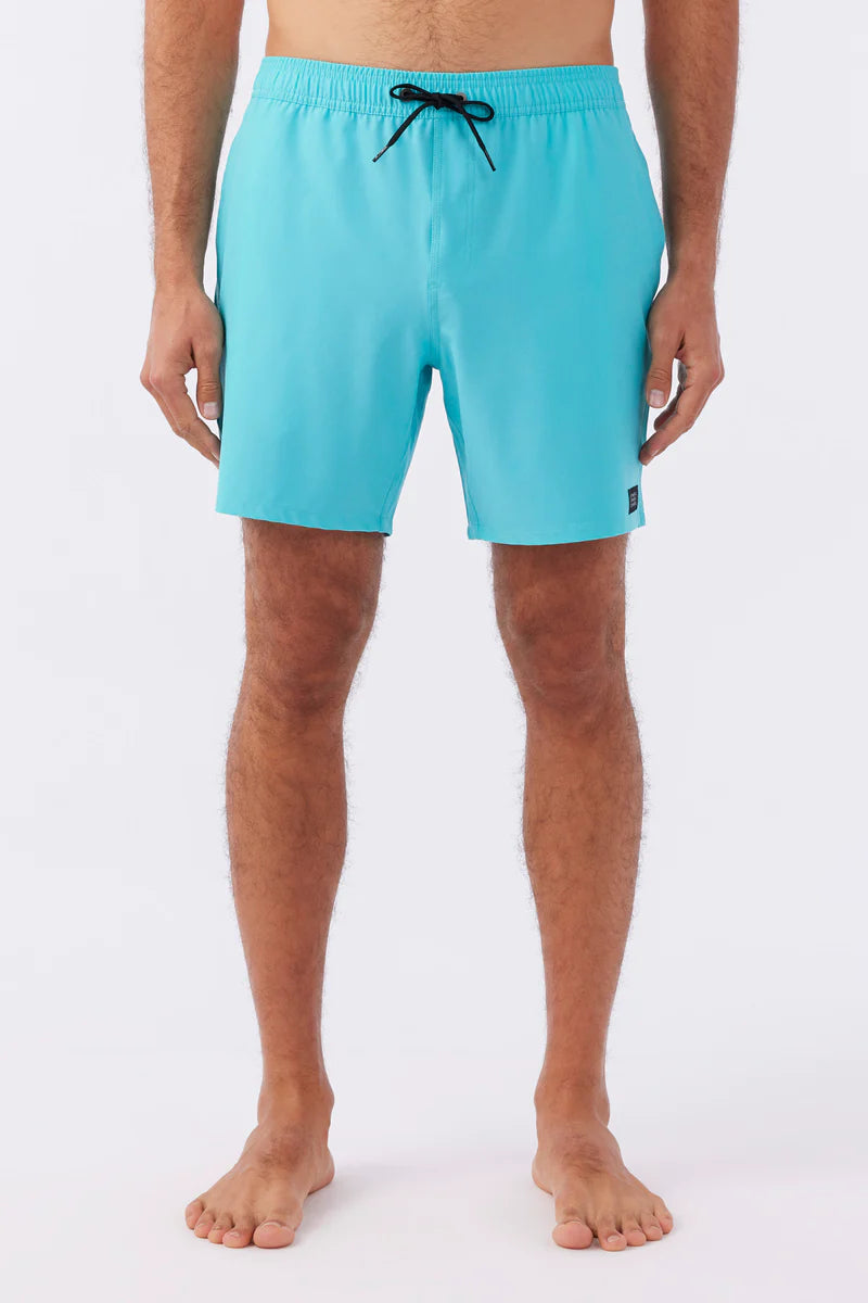 O'Neill Hermosa Solid Volley Shorts 17" - Bluebird TEL Mens Boardshorts