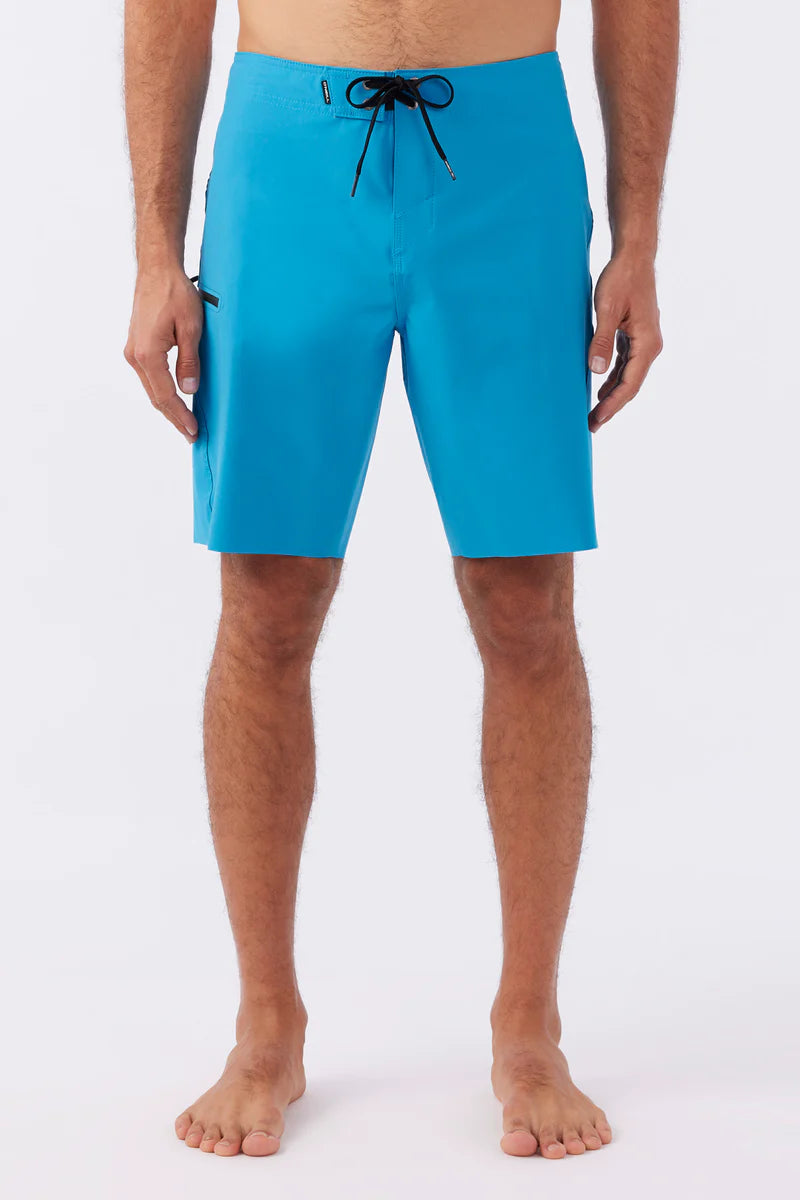 O'Neill Hyperfreak Tech Solid 19" Boardshorts - Blue Mens Boardshorts