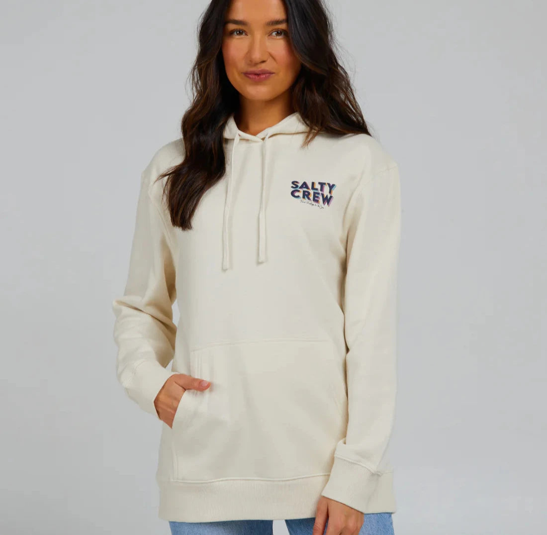 Salty Crew Jolly Hoodie - Bone Womens Top