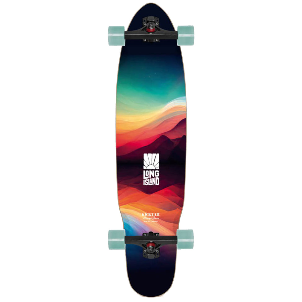 Long Island Mirage 38.85" x 9"Skateboard Complete Skateboards