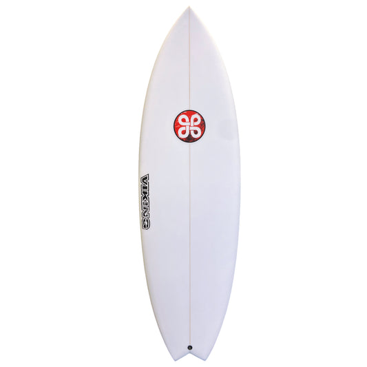 Viking Surfboards PG13 Swallow 5'7 x 20 x 31L Epoxy Surfboard Surfboard