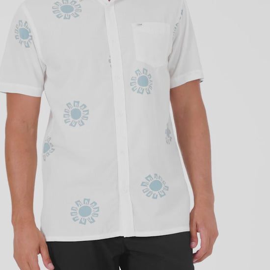 Oneill OG Eco Standard Button Down Shirt - Natural video