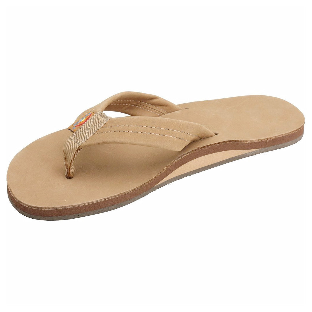 Rainbow Sandals Men's Sierra Brown Premier Leather Single Layer Arch 301ALTS0SRBRM Mens Footwear