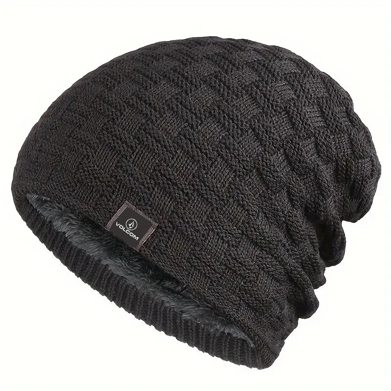 Volcom Slouch Faux Fur Lined Beanie beanie