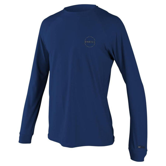 Oneill 24-7 Traveller Long Sleeve Sun Shirt - Navy 5051 Rashguard Sun Protection