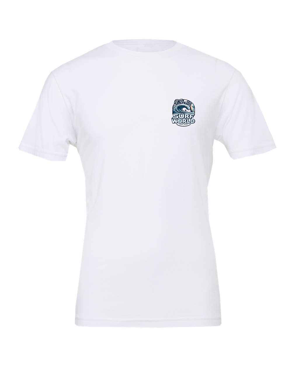 Surf World Tropic Wave T-Shirt - White Mens T Shirt