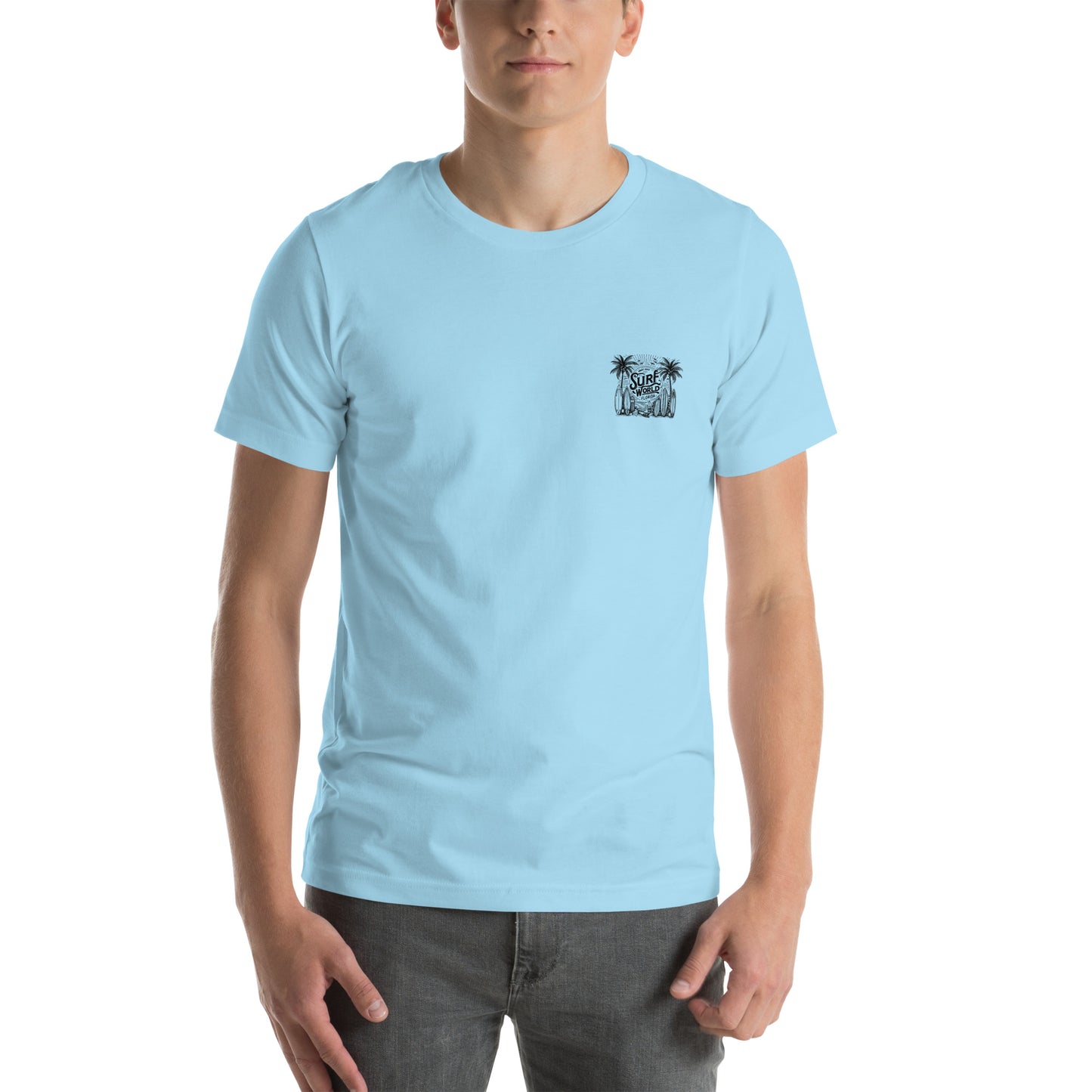 Surf World Sunny Rays Premium Tee Shirt Mens T Shirt