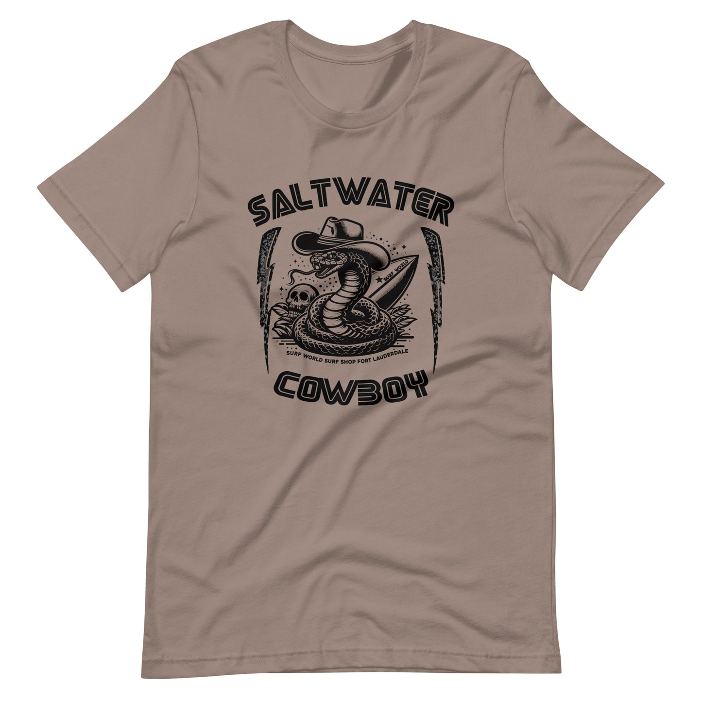 Surf World Salt Water Cowboy Tee Shirt Mens T Shirt