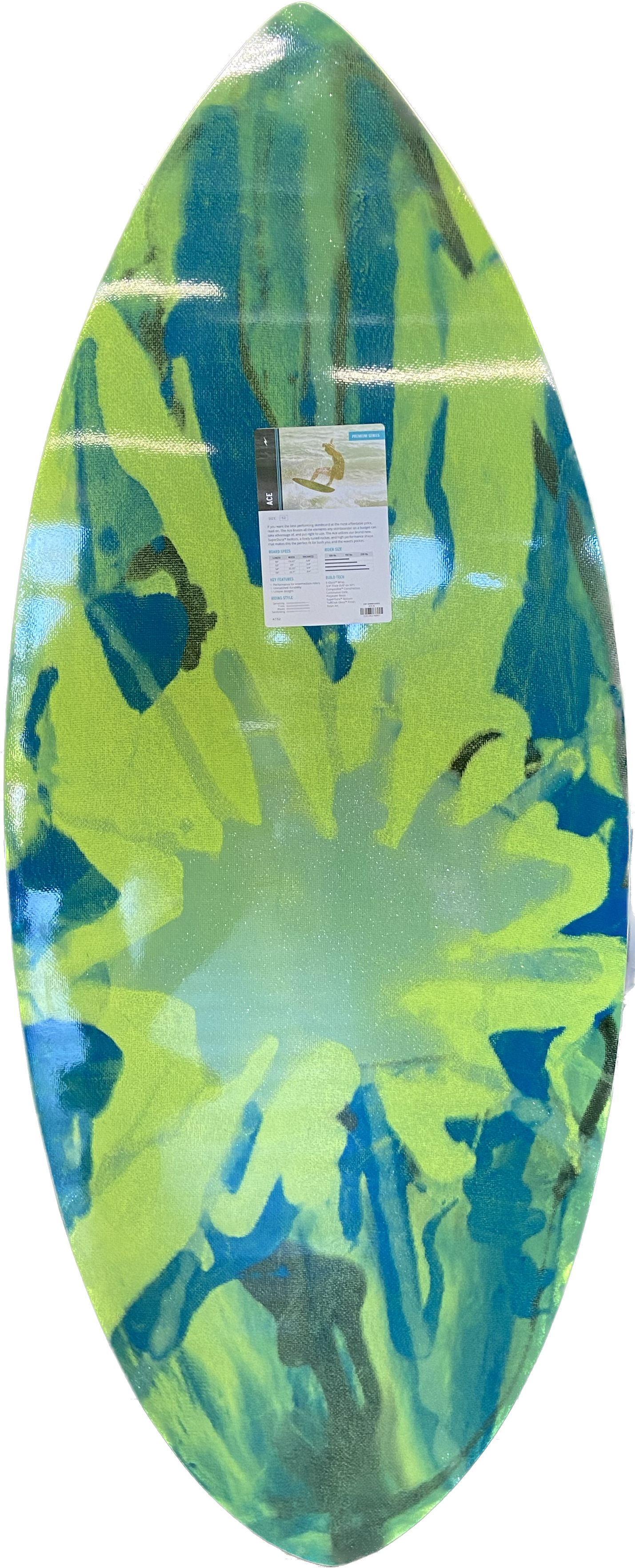 Zap Ace Skimboard 52" 54" 56" skimboard