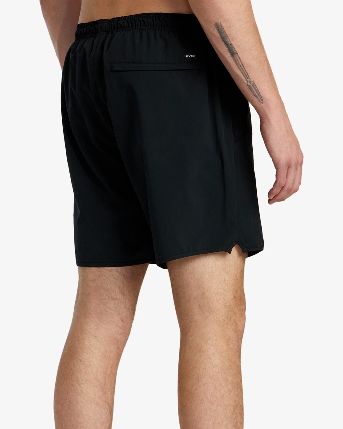 RVCA Yogger Stretch 17" Shorts - Black Mens Shorts