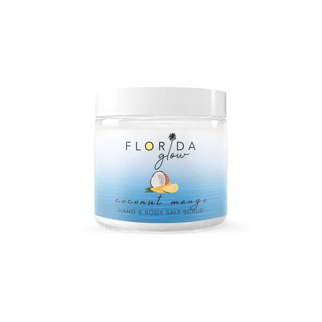 Florida Glow Salt Scrubs - Coconut - Key Lime - Pineapple - Coconut Mango Misc Coconut Mango 24.2 oz