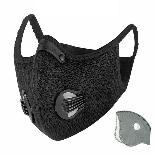 Black Mesh Neck Gaiter - Black Gaiter