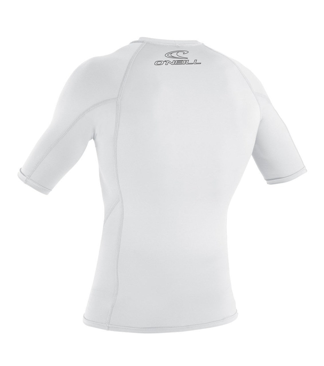 Oneill Basic Skins SS Rashguard Crew Tight Fit - White Rashguard Sun Protection