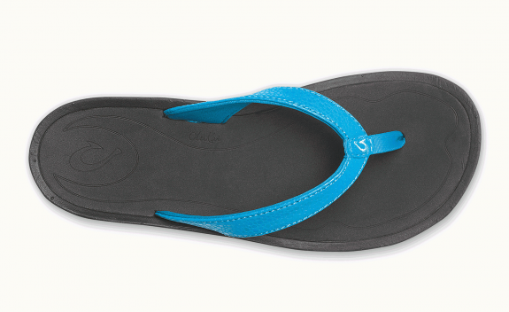 Olukai Kulapa Kai Aqua Black Women's Sandal Womens Footwear