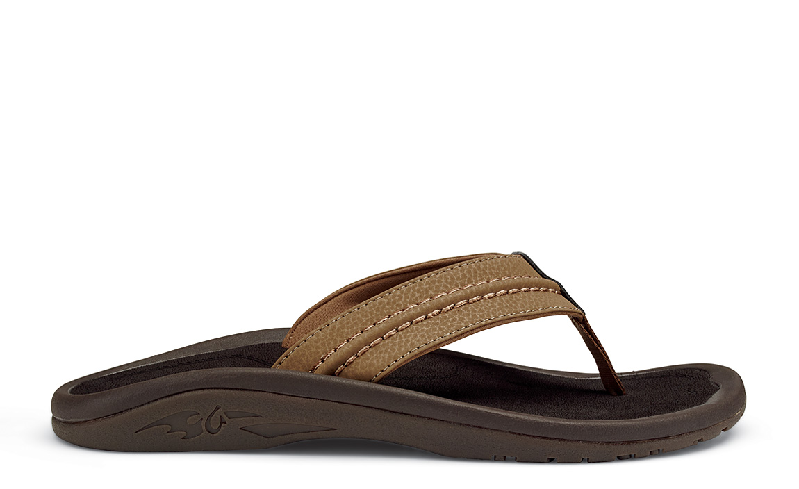 Olukai Hokua Men's Sandals - Tan Mens Footwear