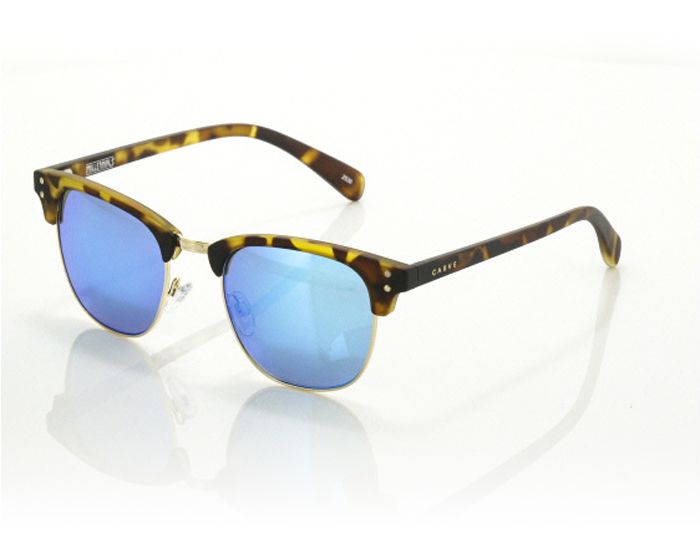 Carve Millennials Sunglasses - Black Tort - Tort Iridum blue Sunglasses Matte Tort Blue